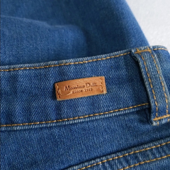 🎅🏻 3/$50 2x 👯‍♀️Host Pick⚡️Massimo Dutti High Rise Flare Ankle Jeans- with flaws - Picture 13 of 16